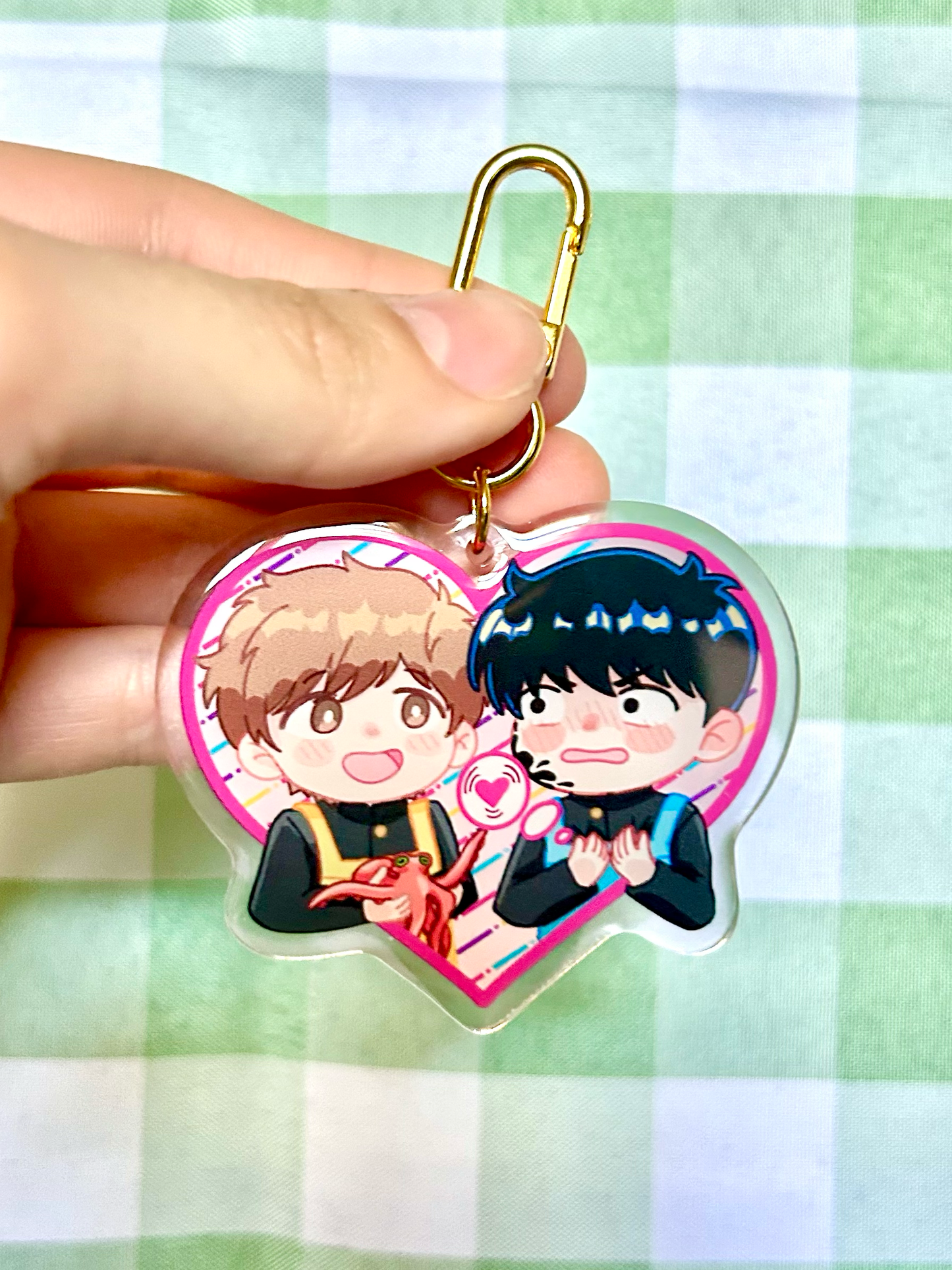 Go for it! BL Romance Keychain