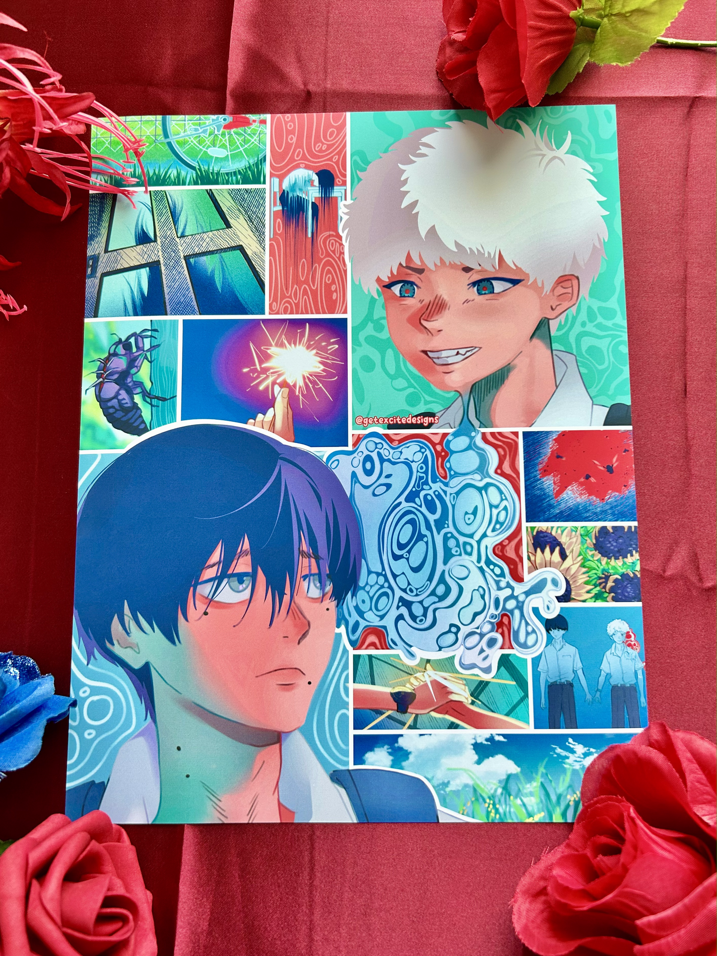 Summer Collage Print