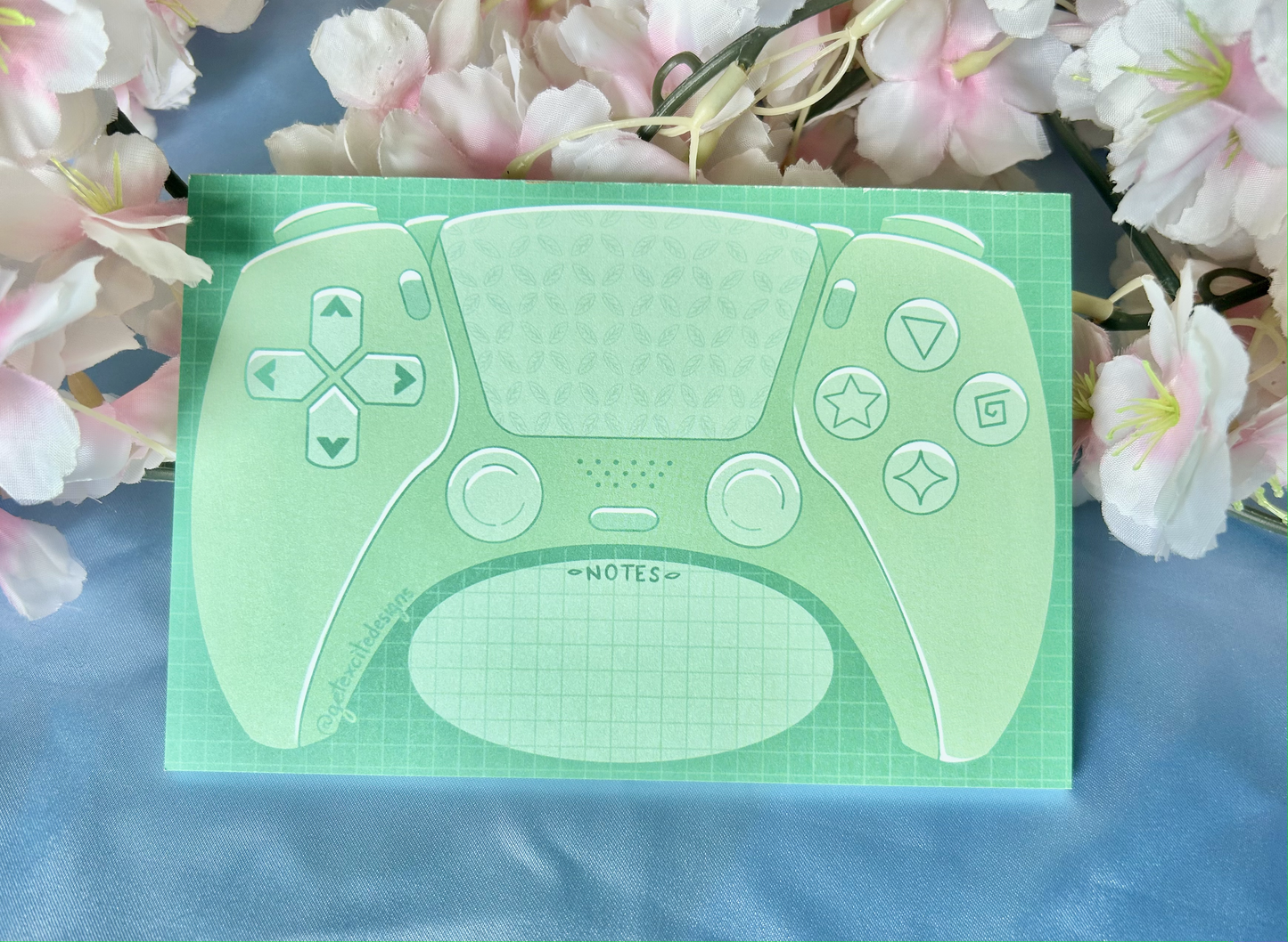 Green Controller 4x6" Notepad