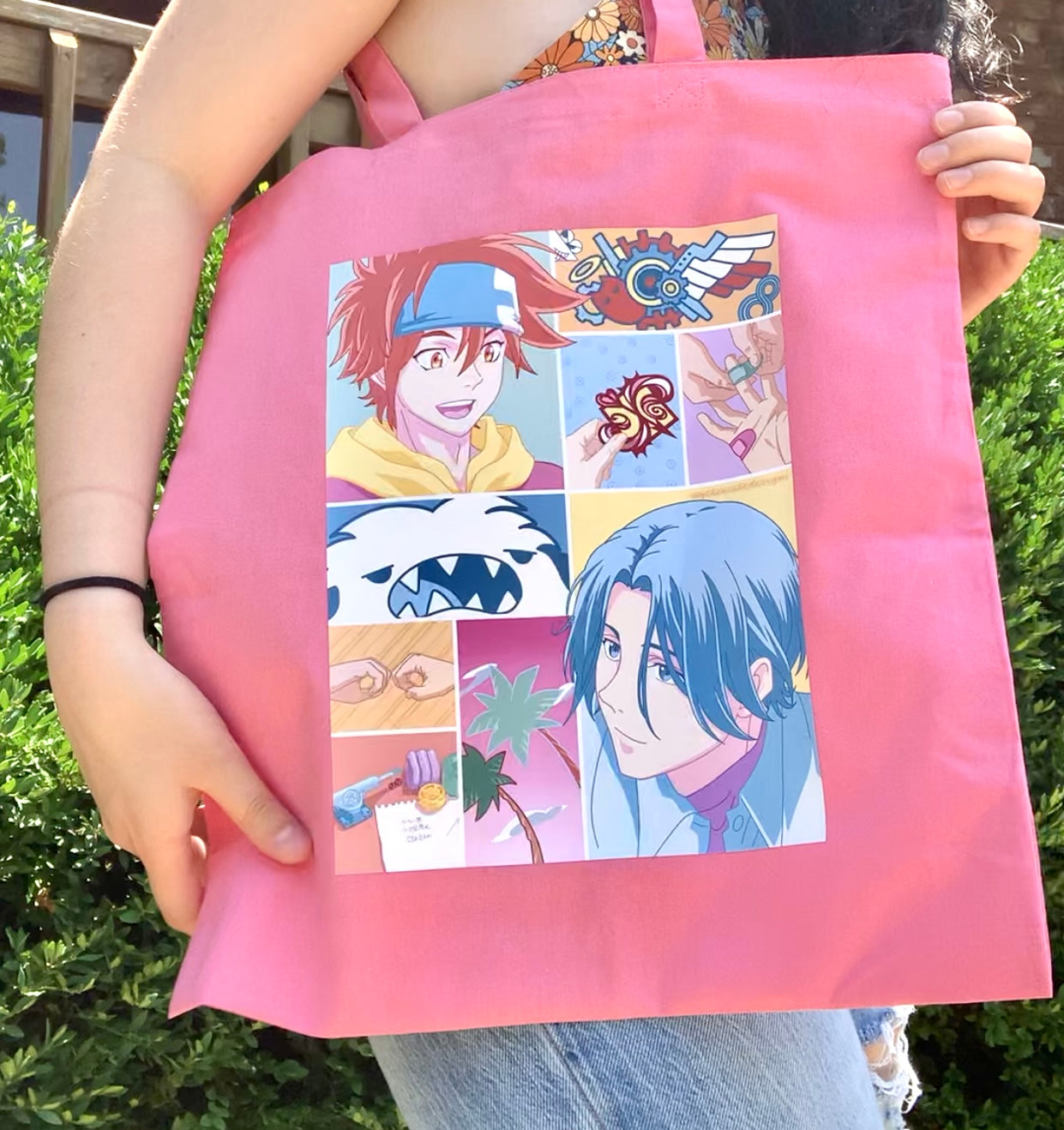 Sk8 Collage Tote Bag