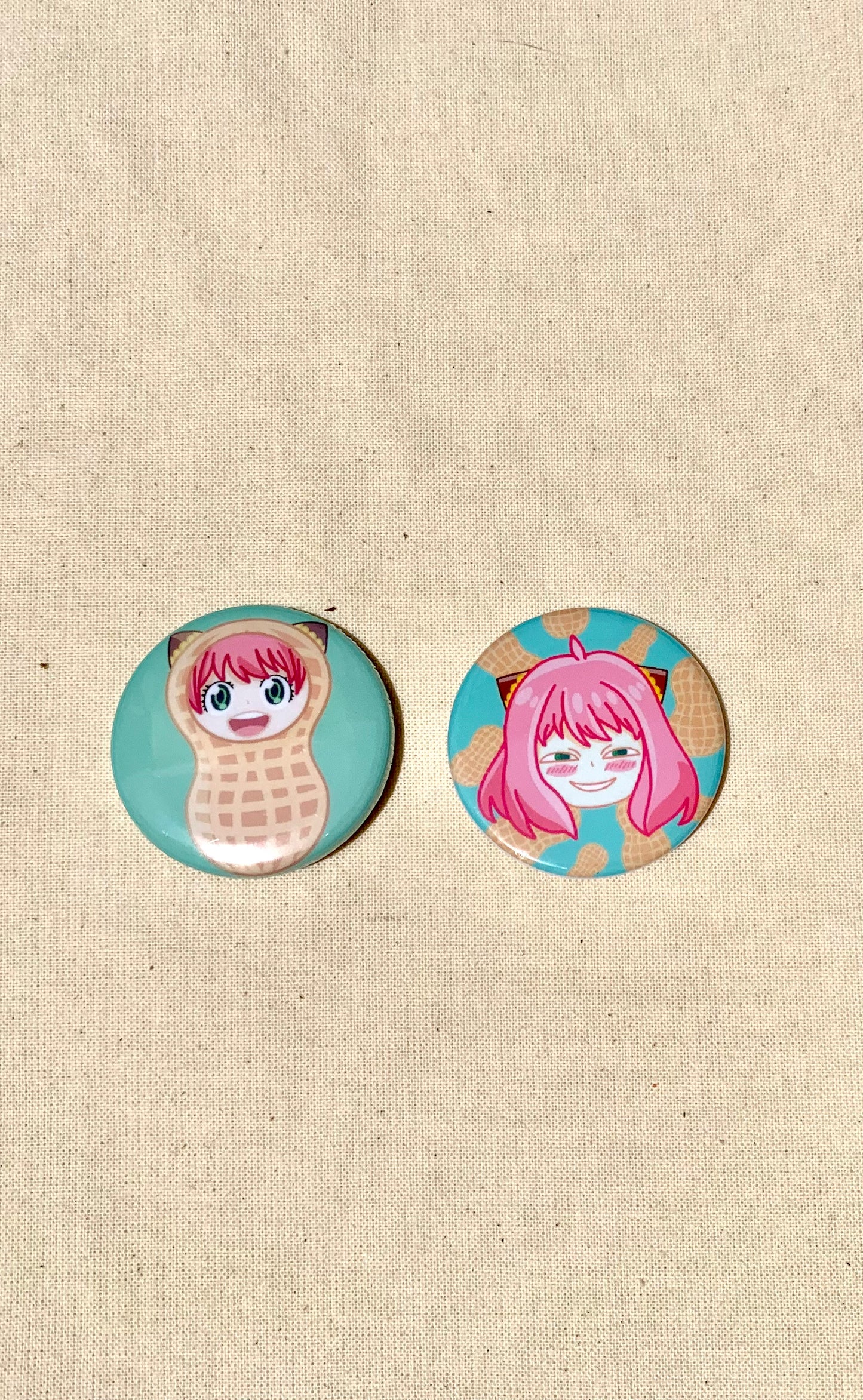 Spy Button Pins