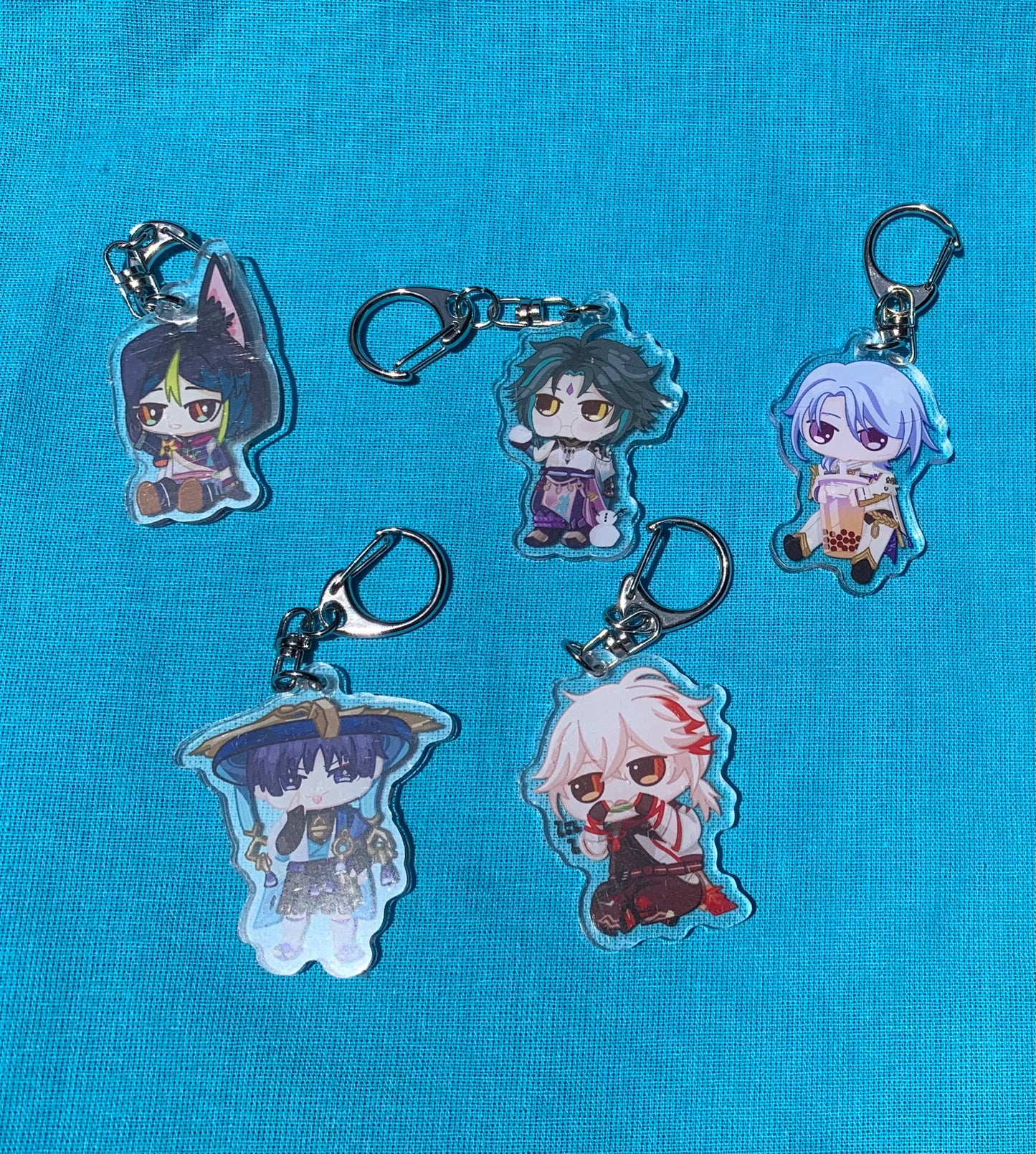 Genshin Keychain Charms