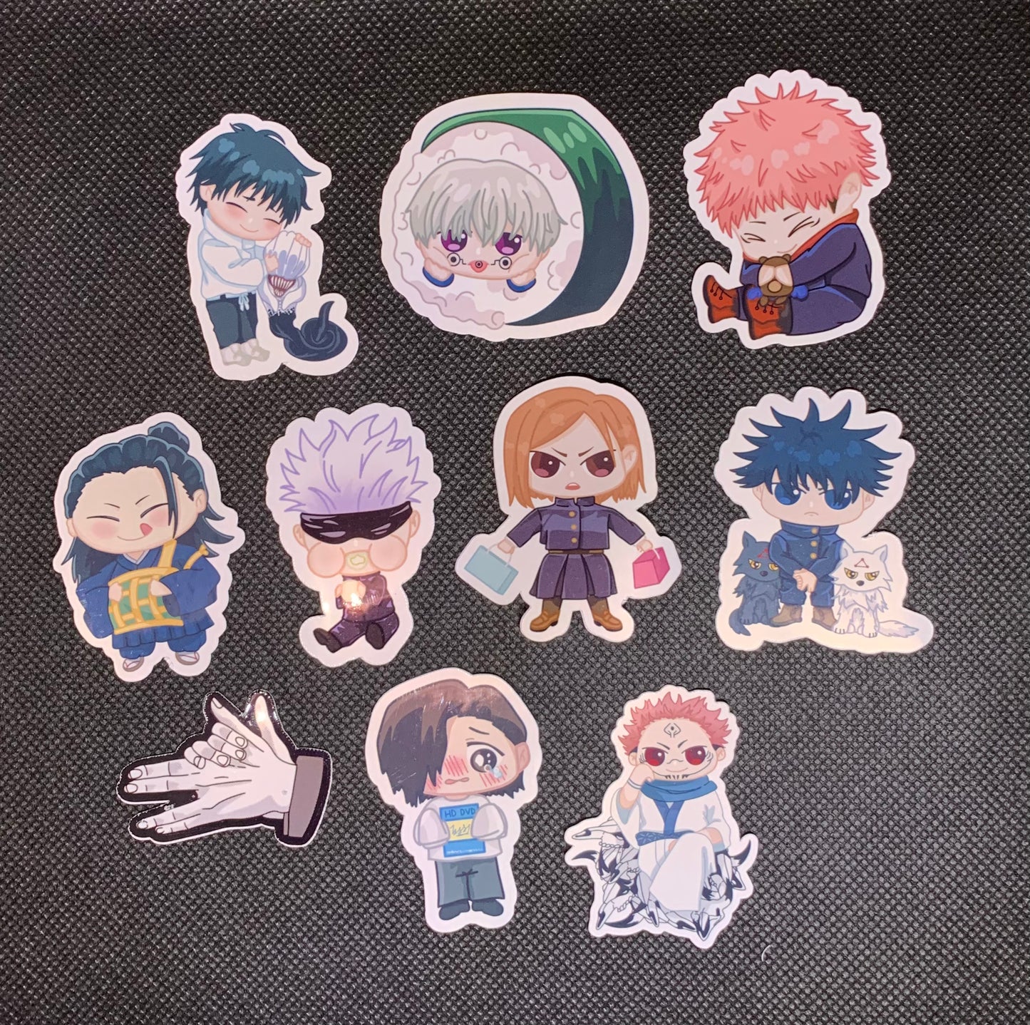 JJK Sorcerer Chibi Stickers