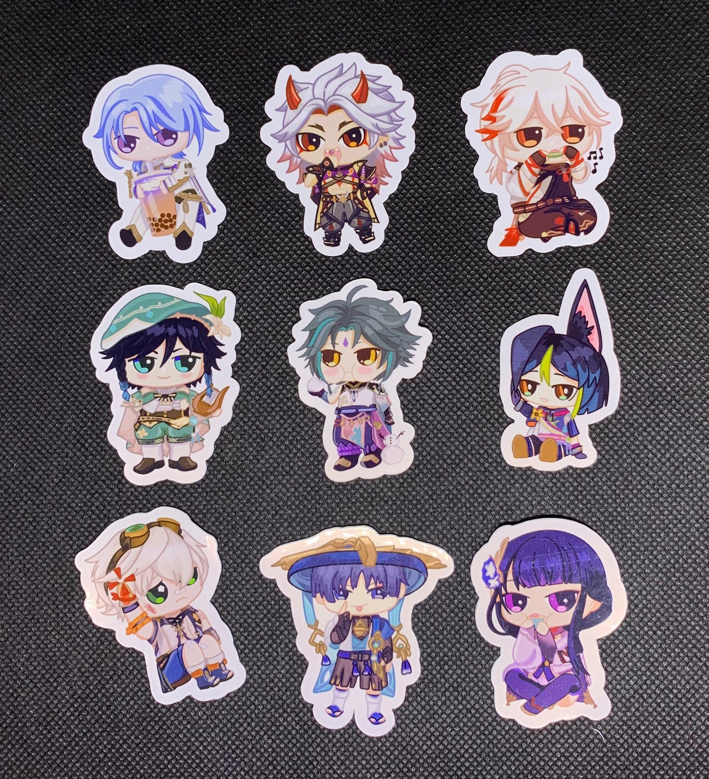 Genshin Chibi Stickers