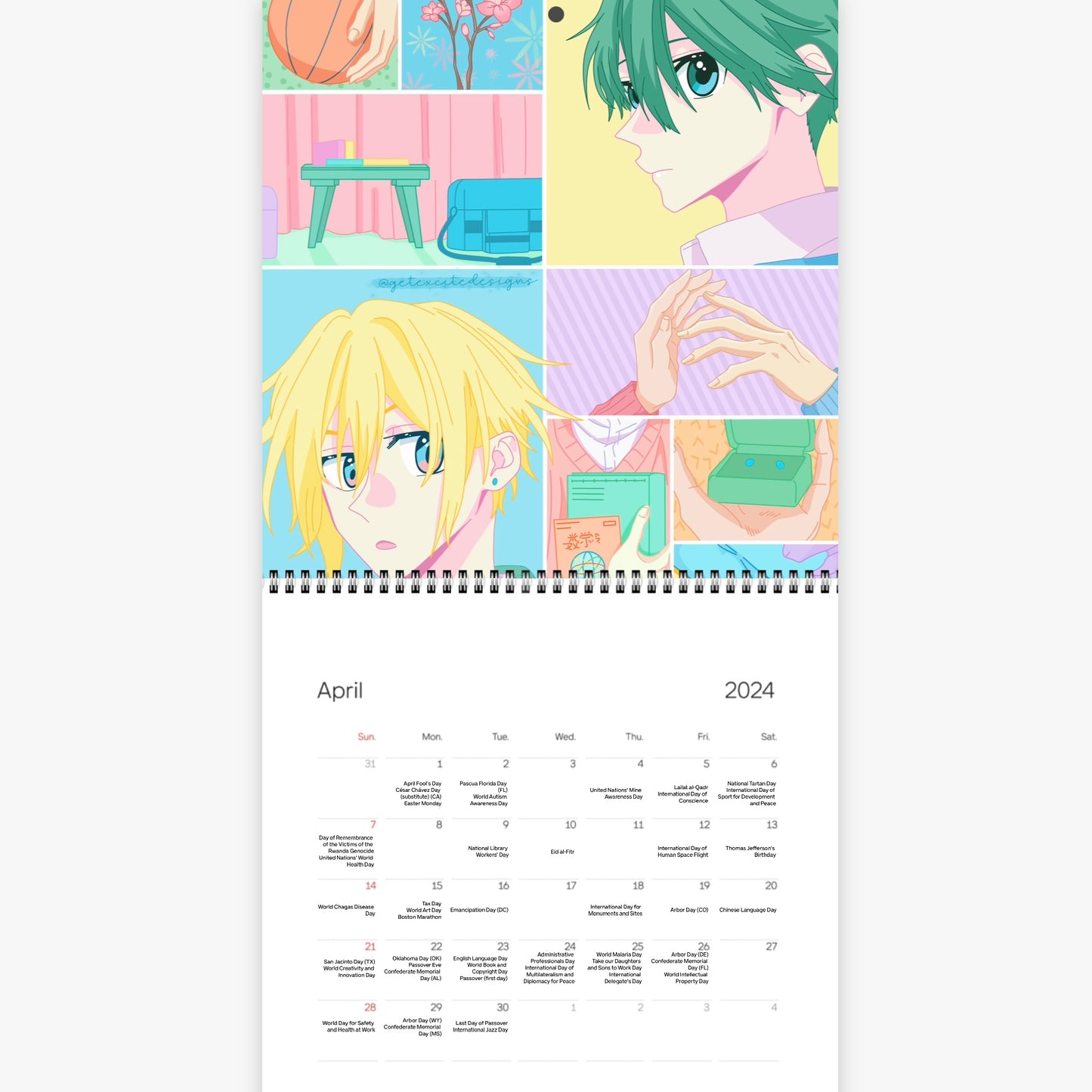 BL Calendar 8x8" PRE-ORDER*****