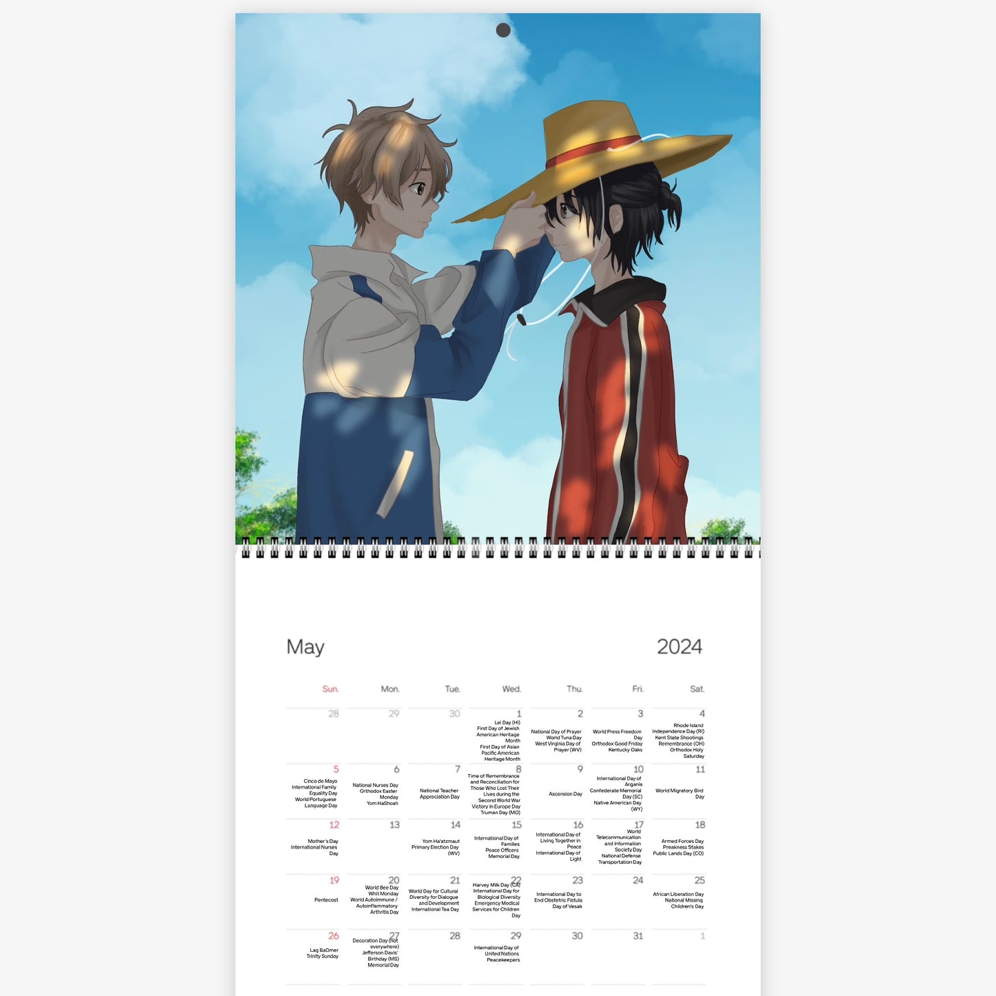 BL Calendar 8x8" PRE-ORDER*****