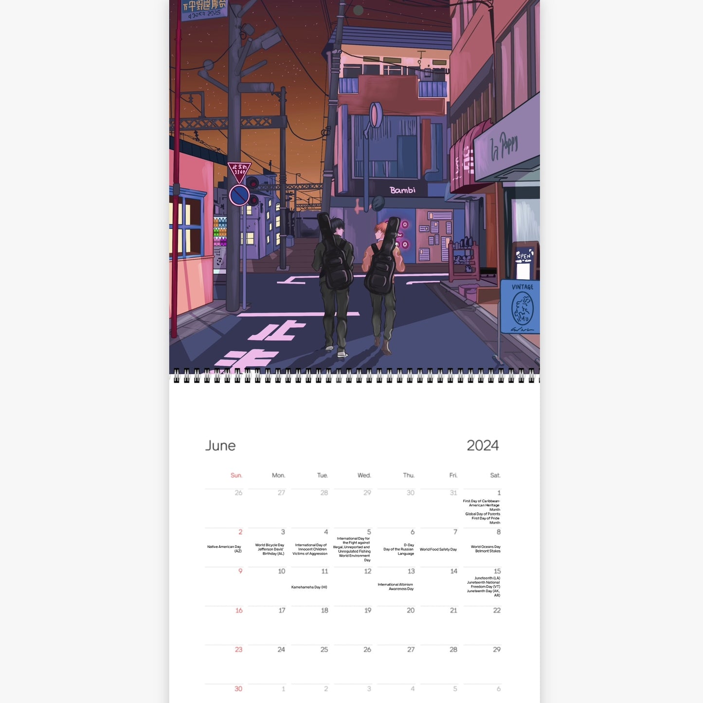 BL Calendar 8x8" PRE-ORDER*****