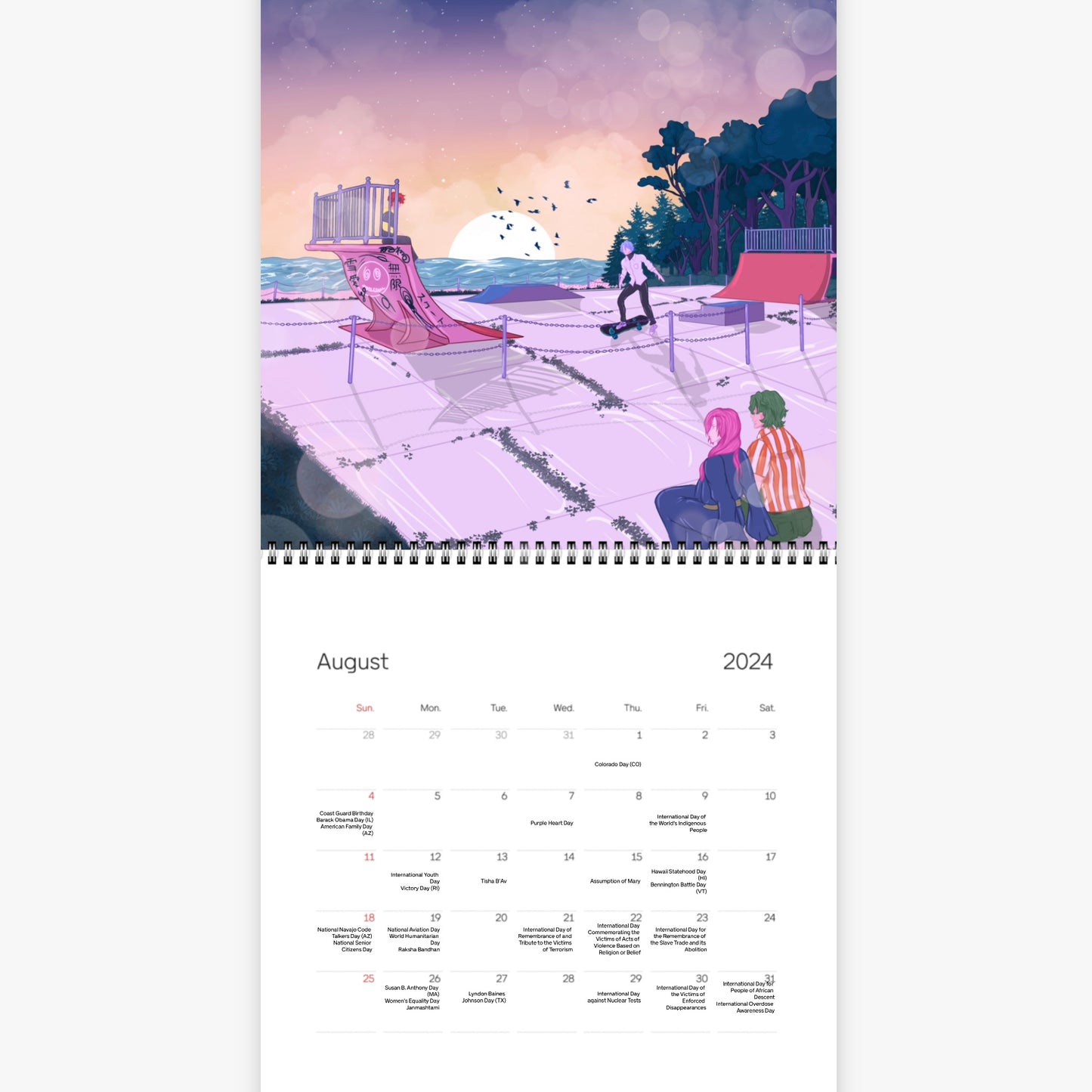 BL Calendar 8x8" PRE-ORDER*****