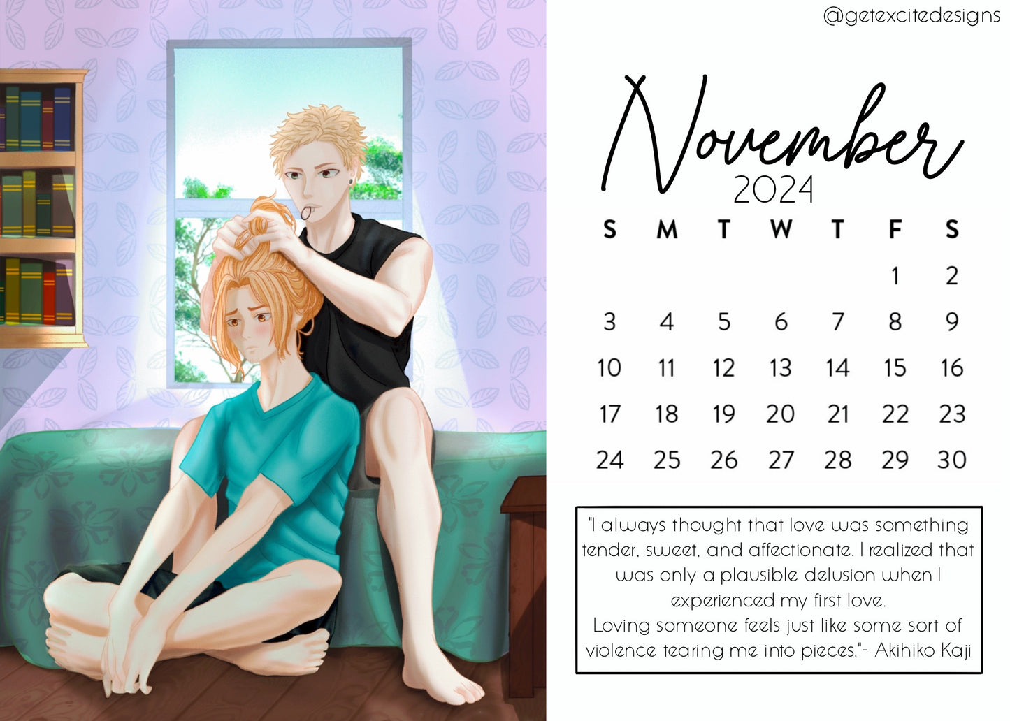 BL Mini 5x7" Calendar Pack (On-hand)