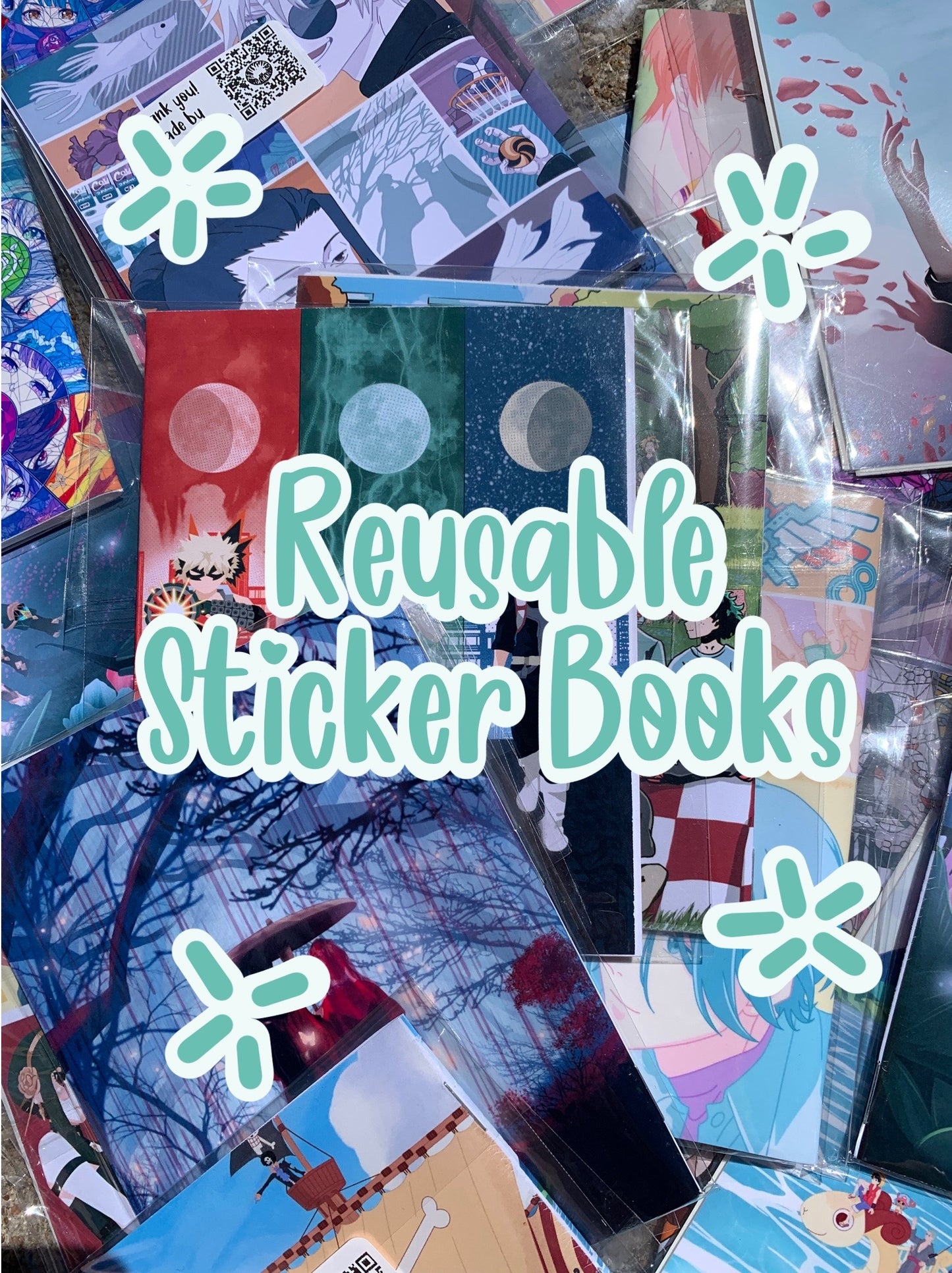 Reusable Sticker Books