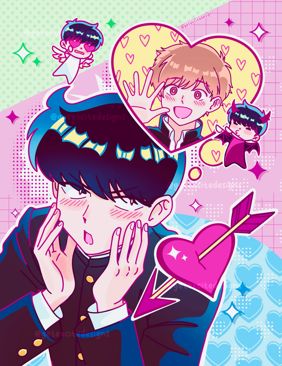 Go For It! BL Romance Print