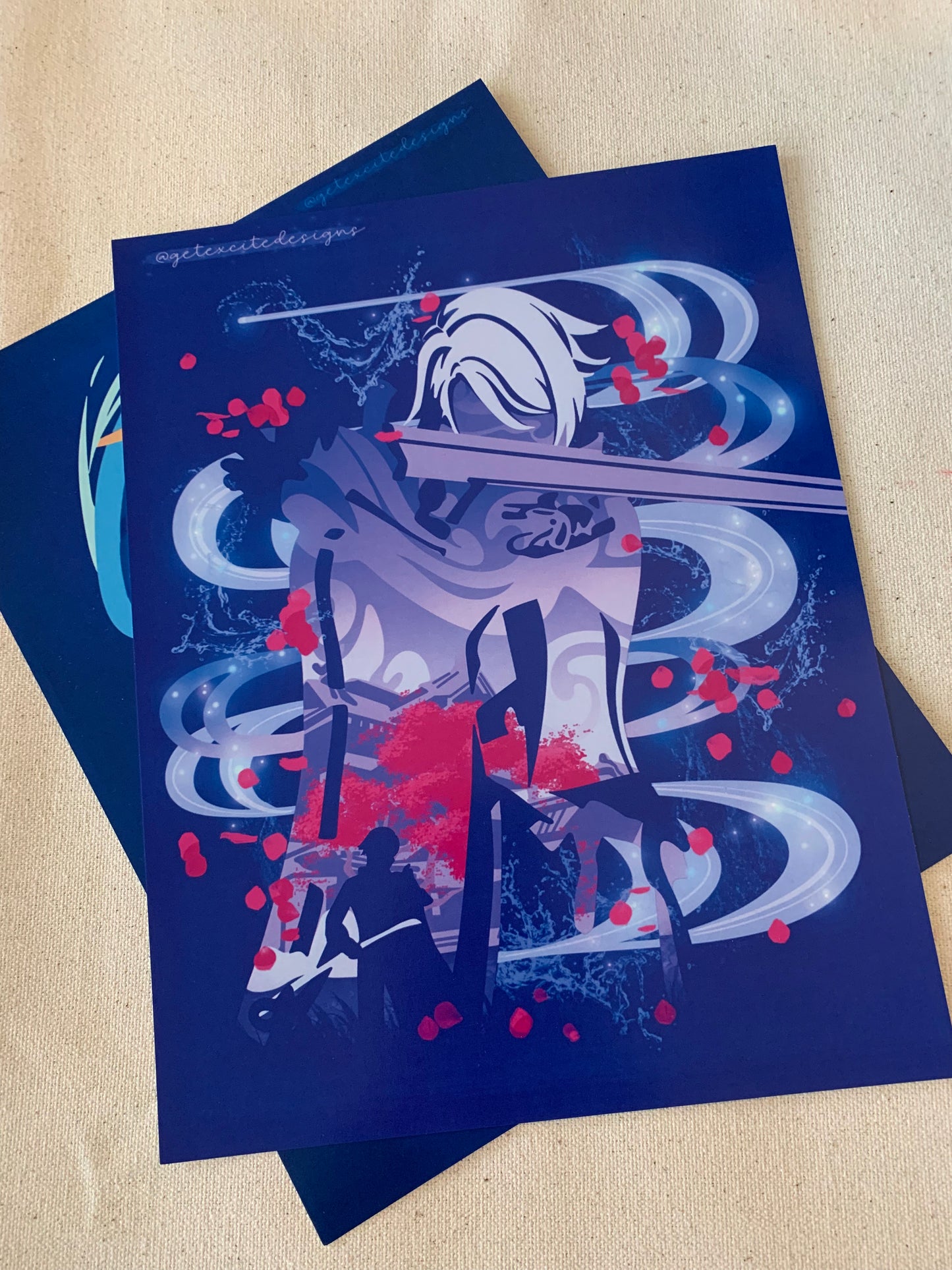 Video Game Silhouette Print