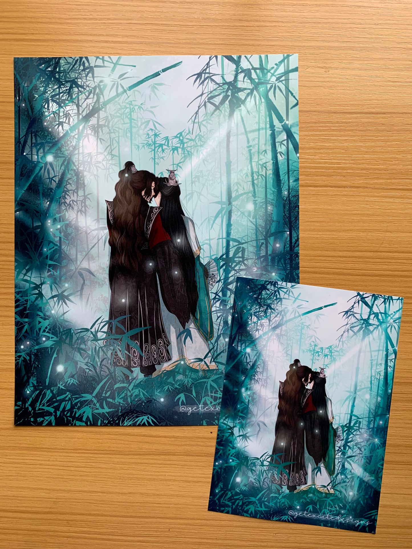 MXTX Scum Villain Bamboo Print
