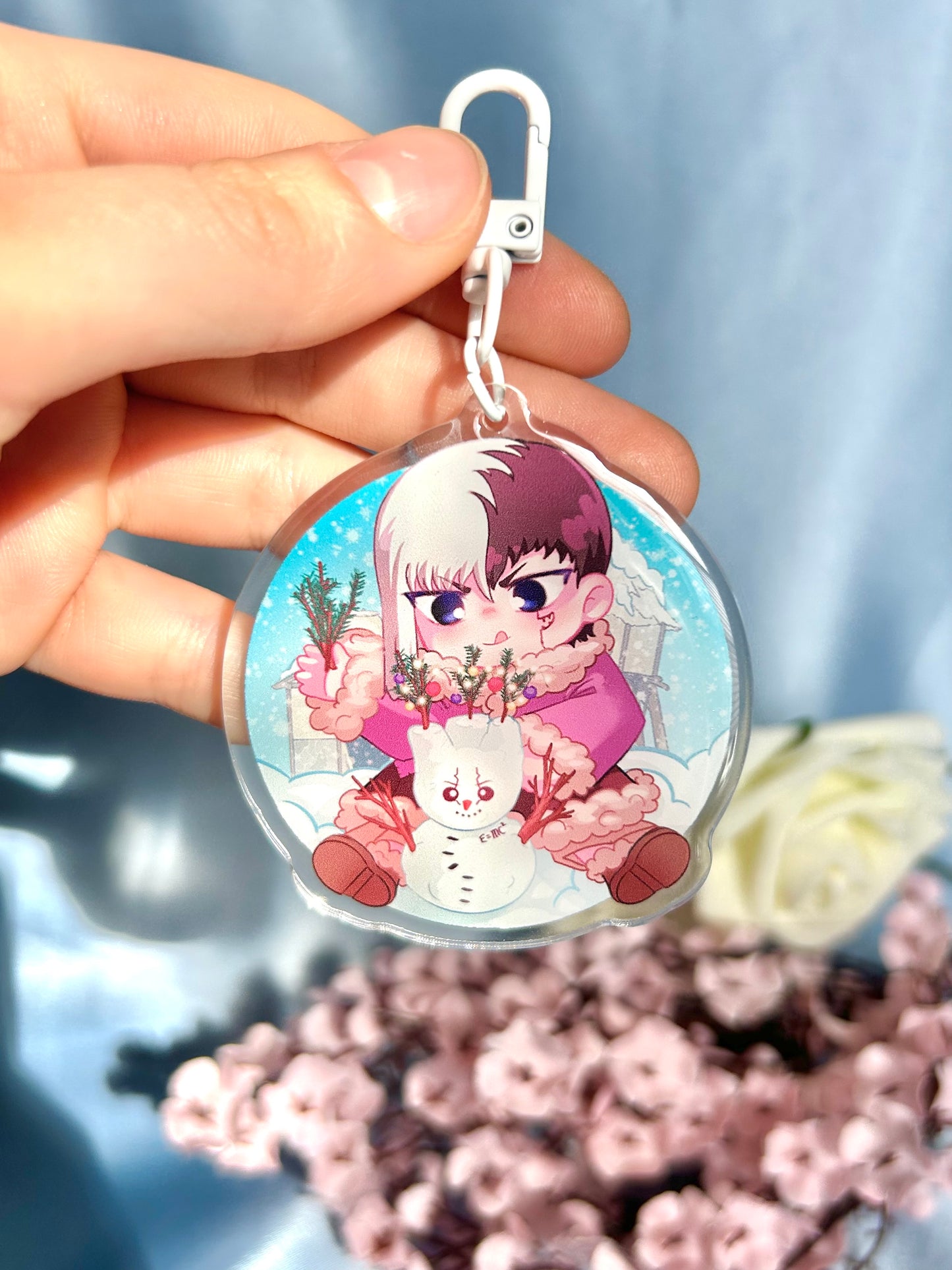 Mentalist Snowman Acrylic Charm