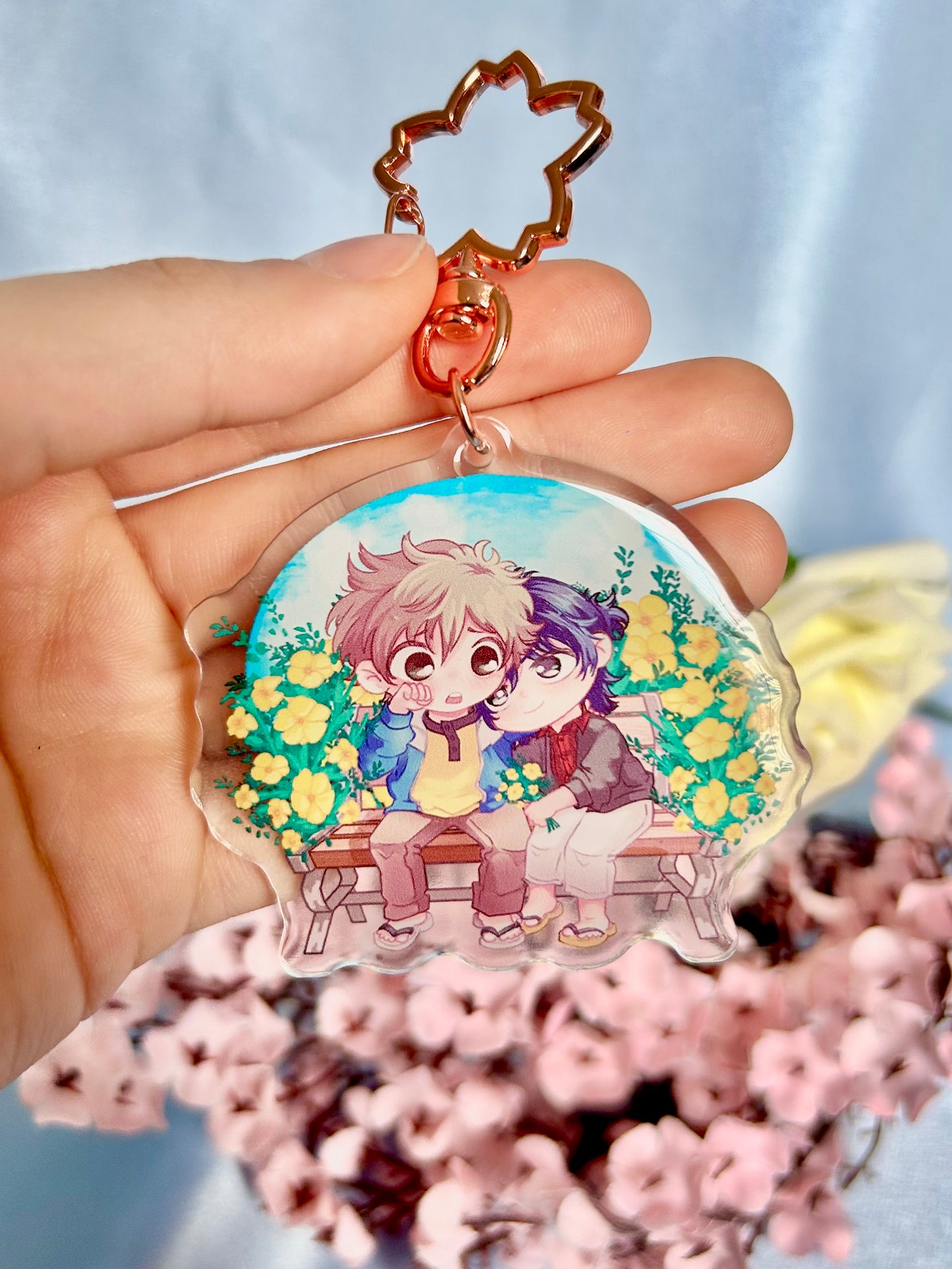 Beach Stranger Acrylic Charm