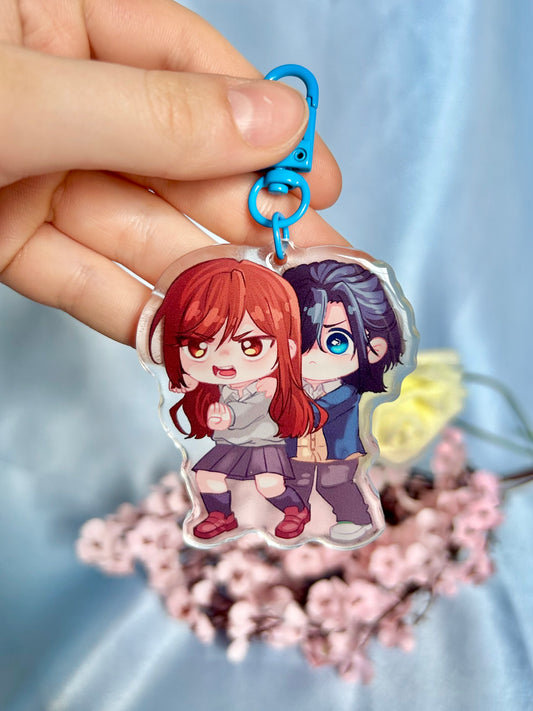 Romance Anime Acrylic Charm