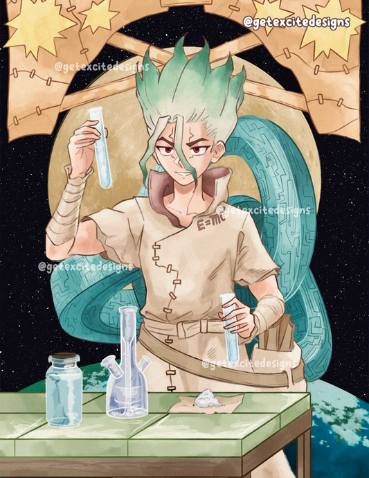 Stone Scientist Card Prints