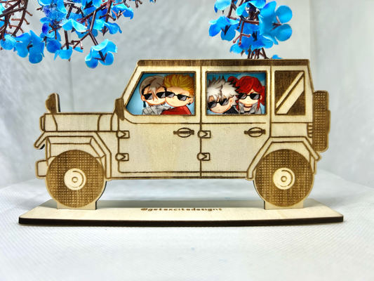 Team Akuta Jeep Stand