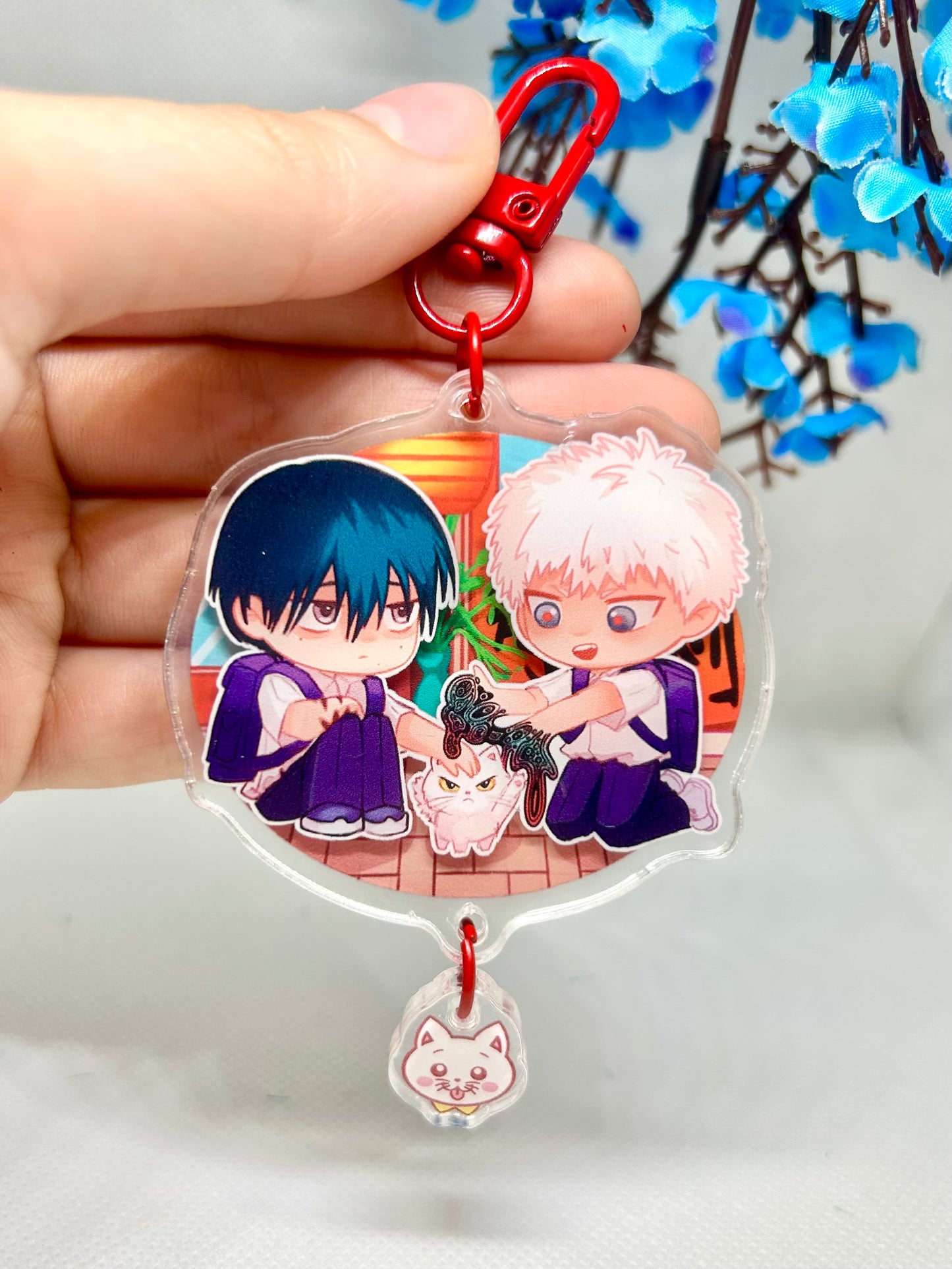 Hikaru Cat 3D Layered Charm