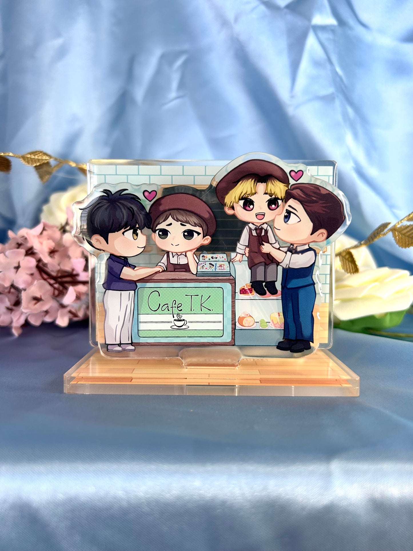 BJ Webtoon Cafe Coffee Shop Stand