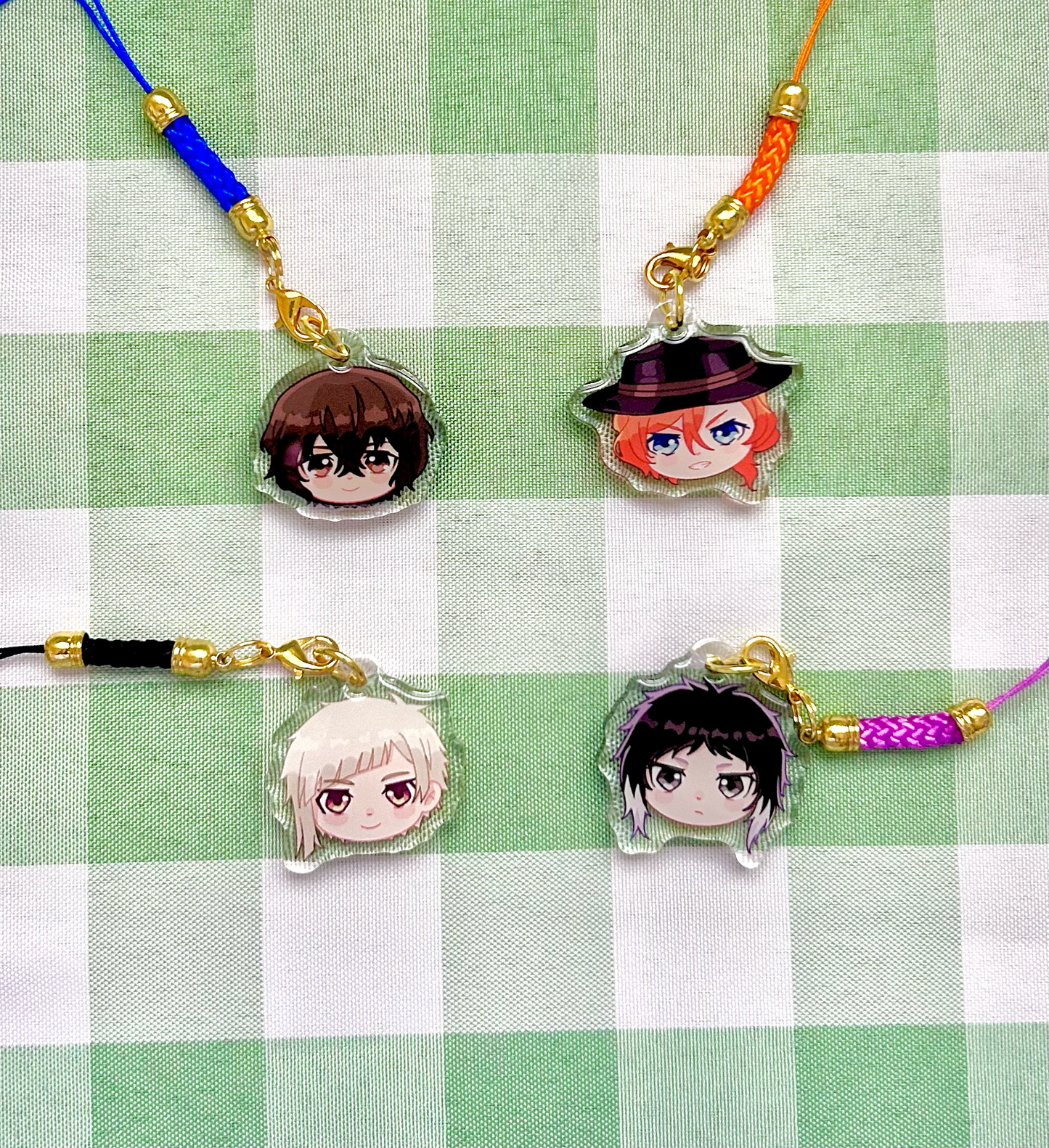 Stray Dogs Phone Charms