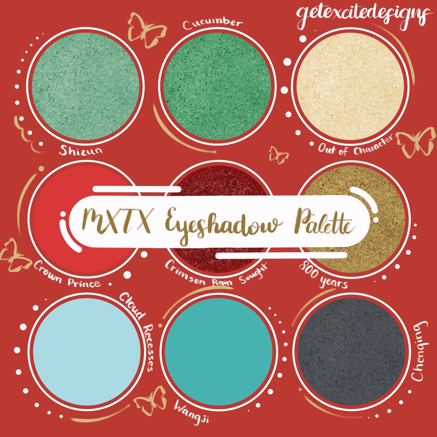 MXTX Eyeshadow Palette
