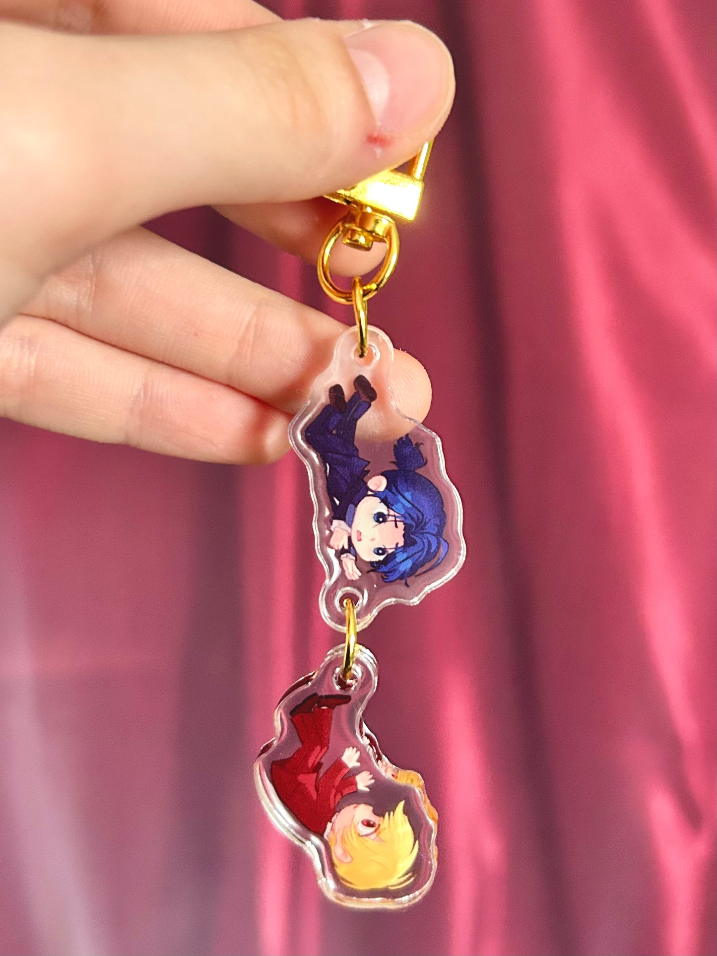 SherLiam Linking Keychain