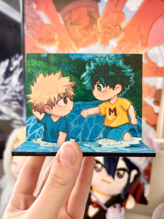 Hero River Scene Stand