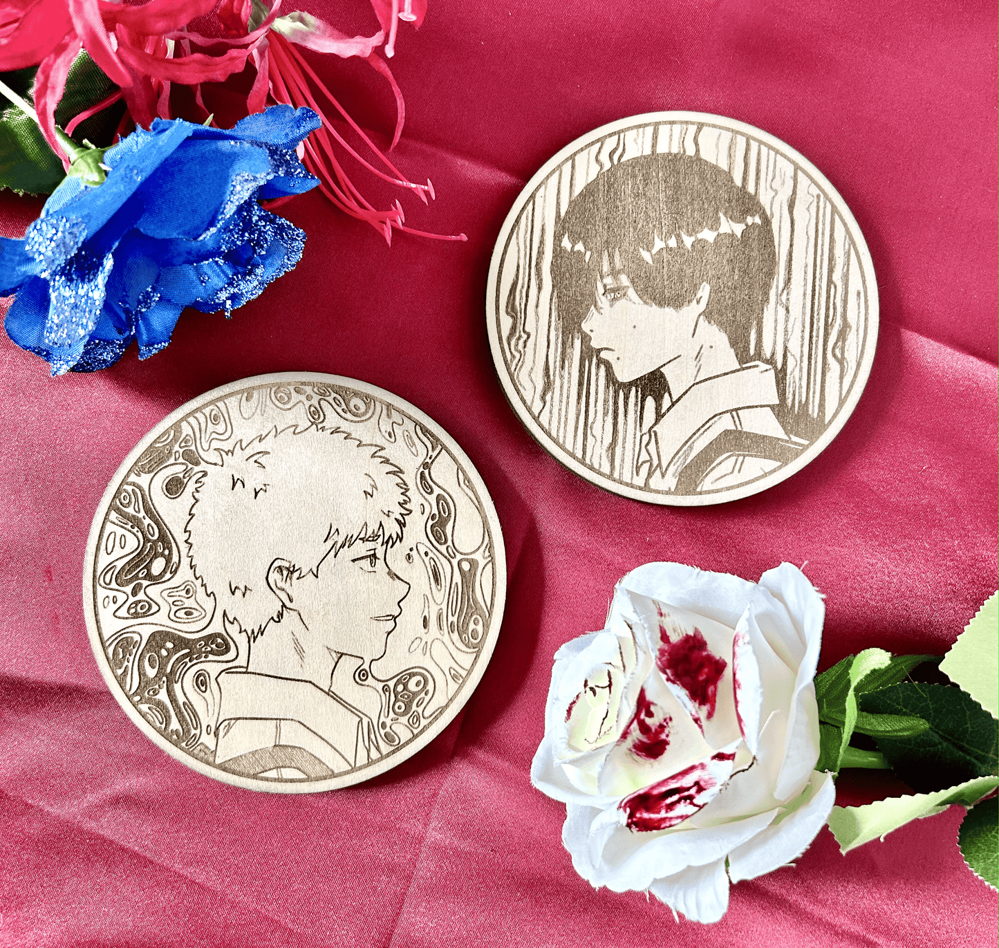 Hikaru X Yoshiki Wooden Coasters