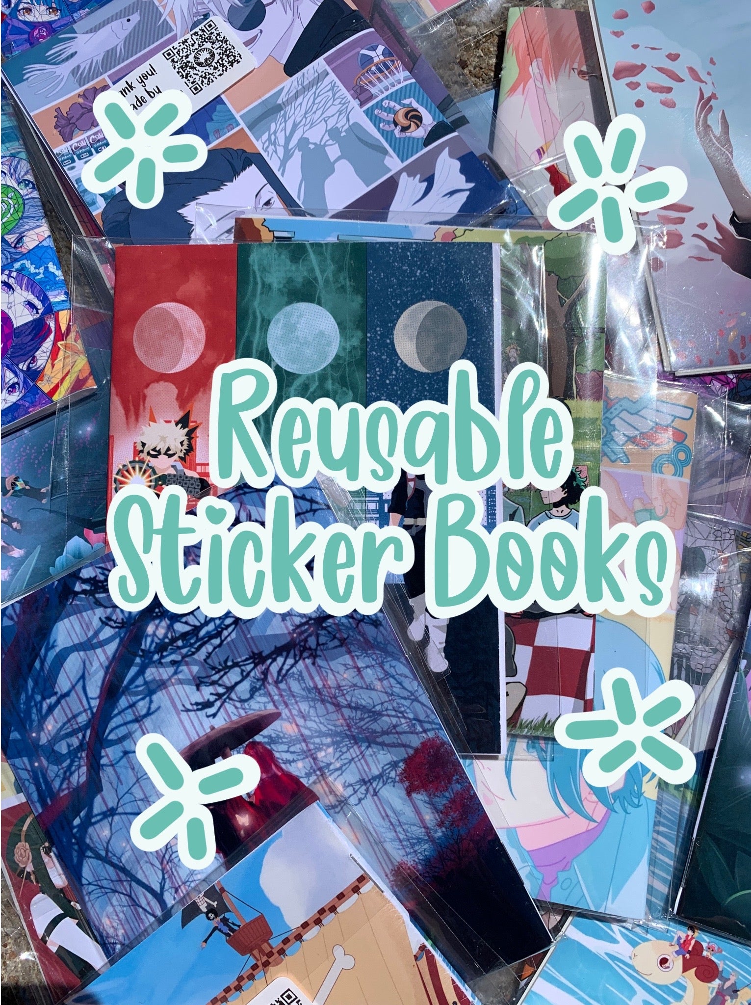 Reusable Sticker Books – getexcitedesigns