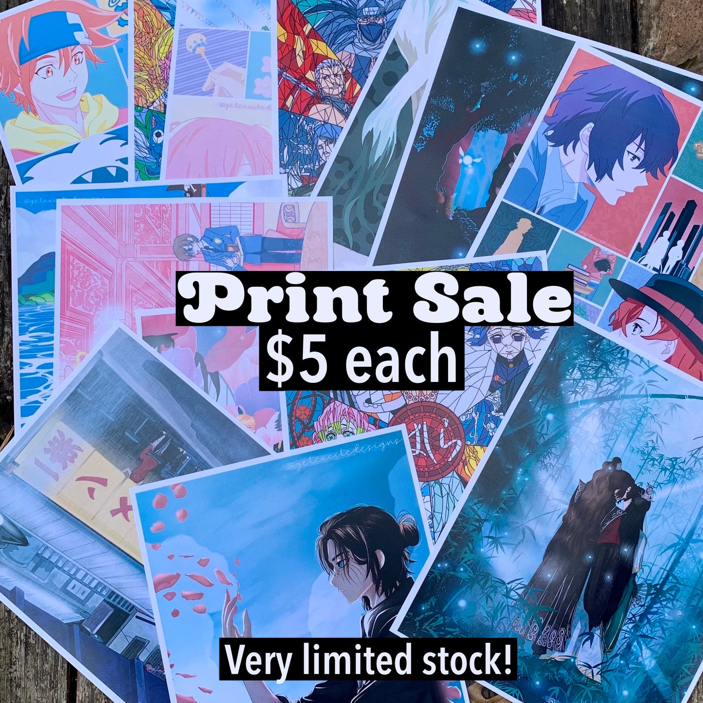Discount Print Sale! (Limited Stock)