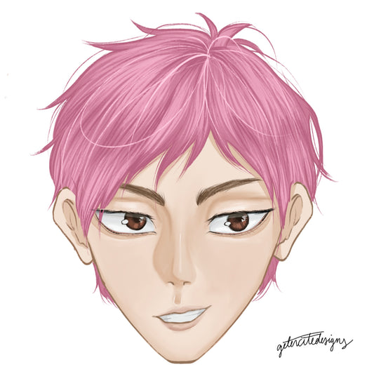 Original character (pink hair)