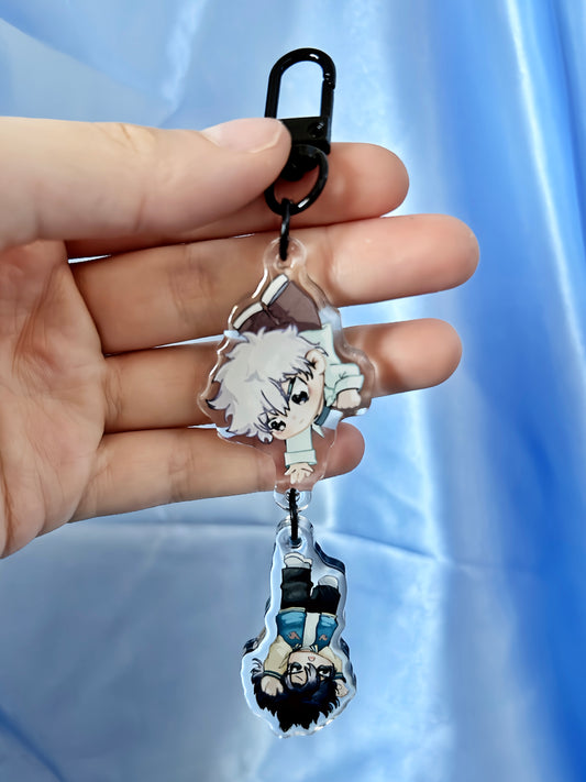 Dive Back in Time Keychain