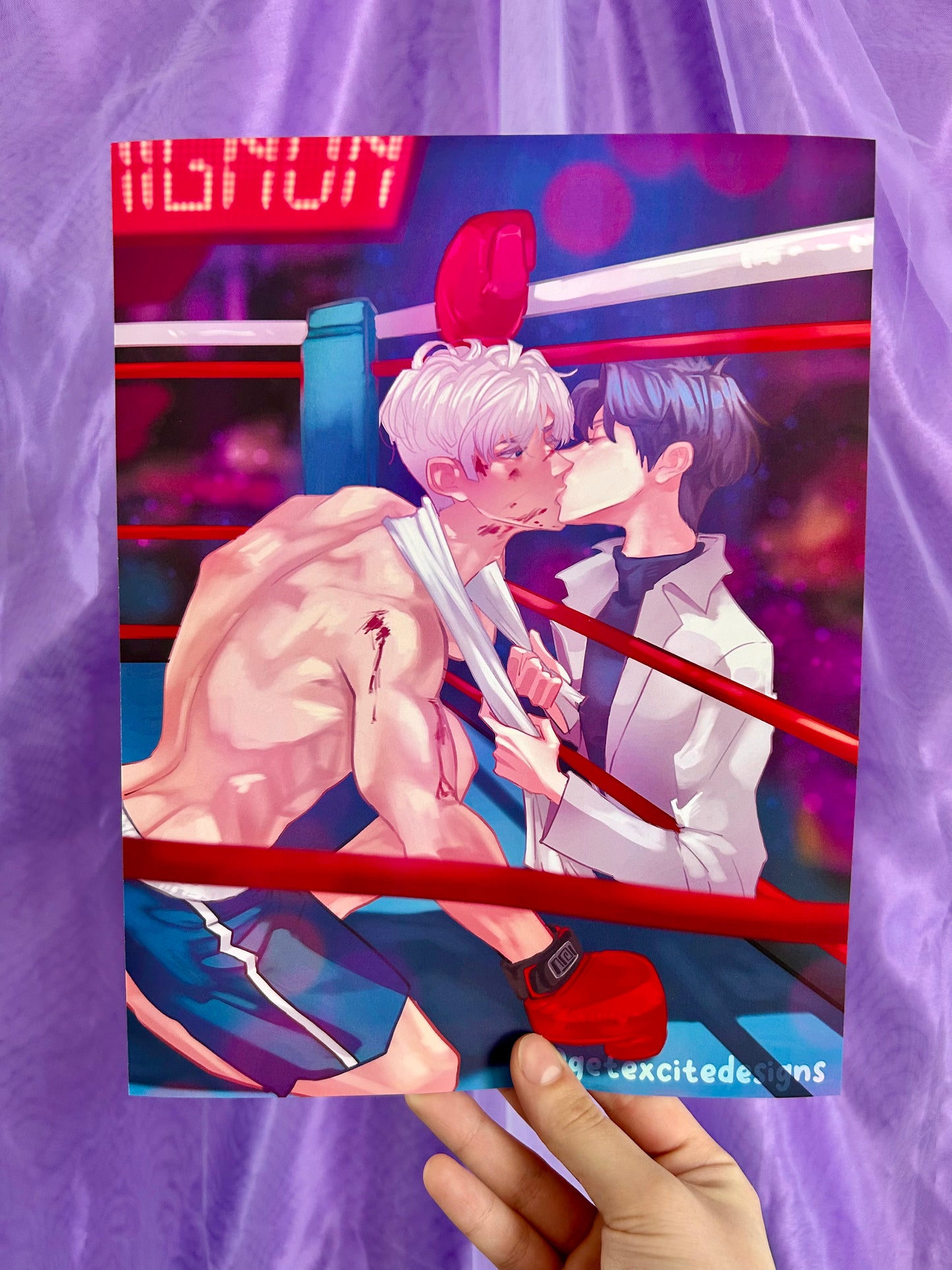 BL Boxer X Vampire Print