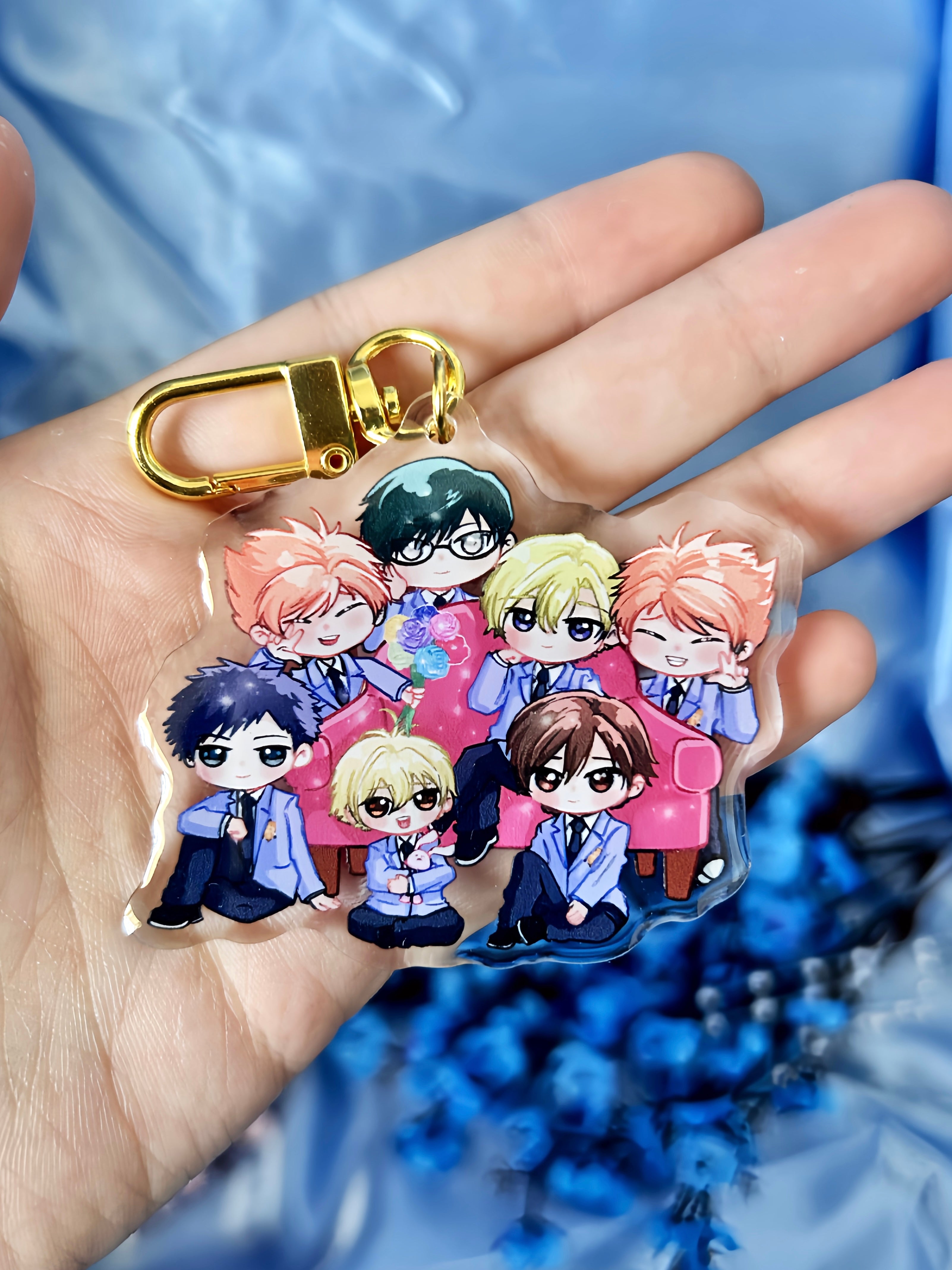 Club Keychains Host Club Keychain – getexcitedesigns